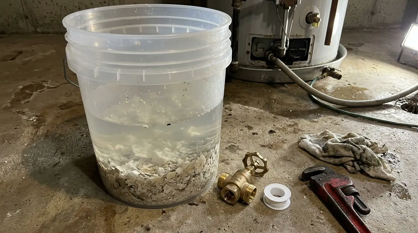 Sediment Flush in a Philadelphia home