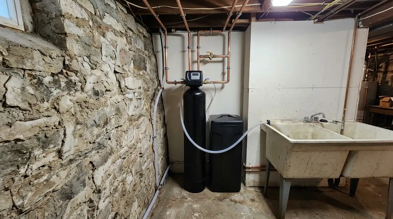 New Softener Installs in a Philadelphia home
