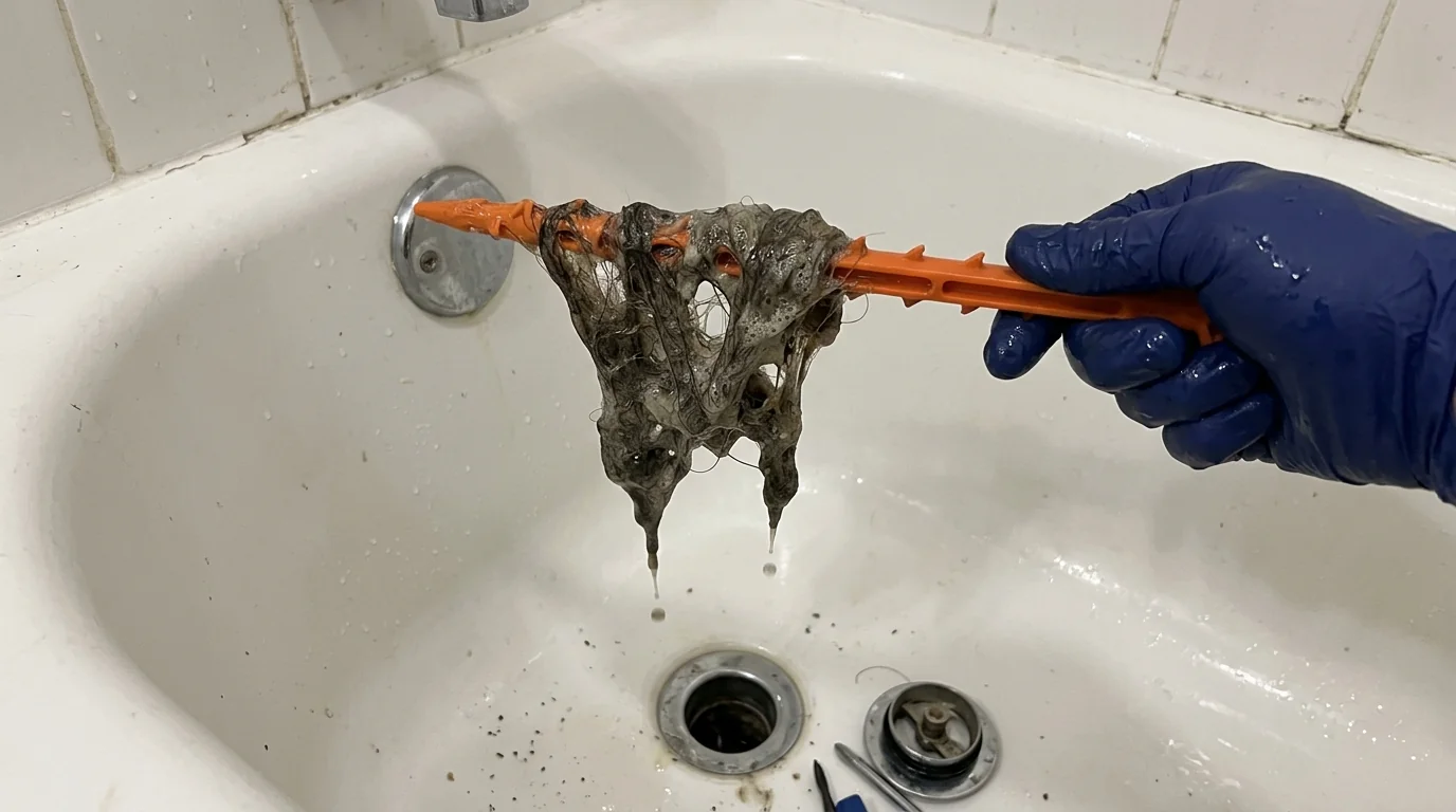 Tub and Shower Drains in a Philadelphia home