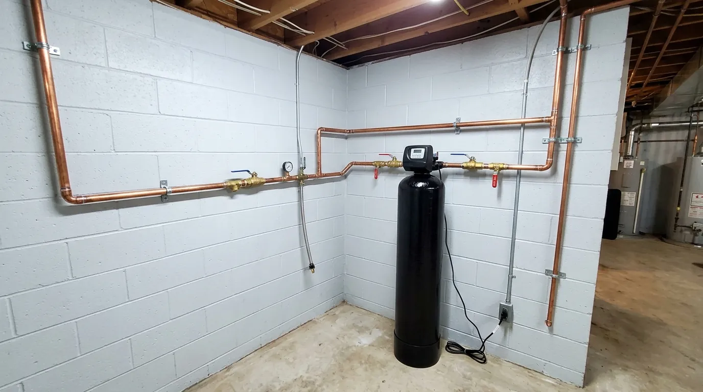 Whole-House Carbon Filters in a Philadelphia home