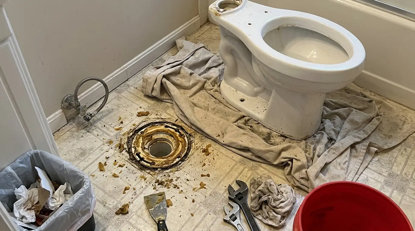 Toilet Replacement in a Philadelphia home