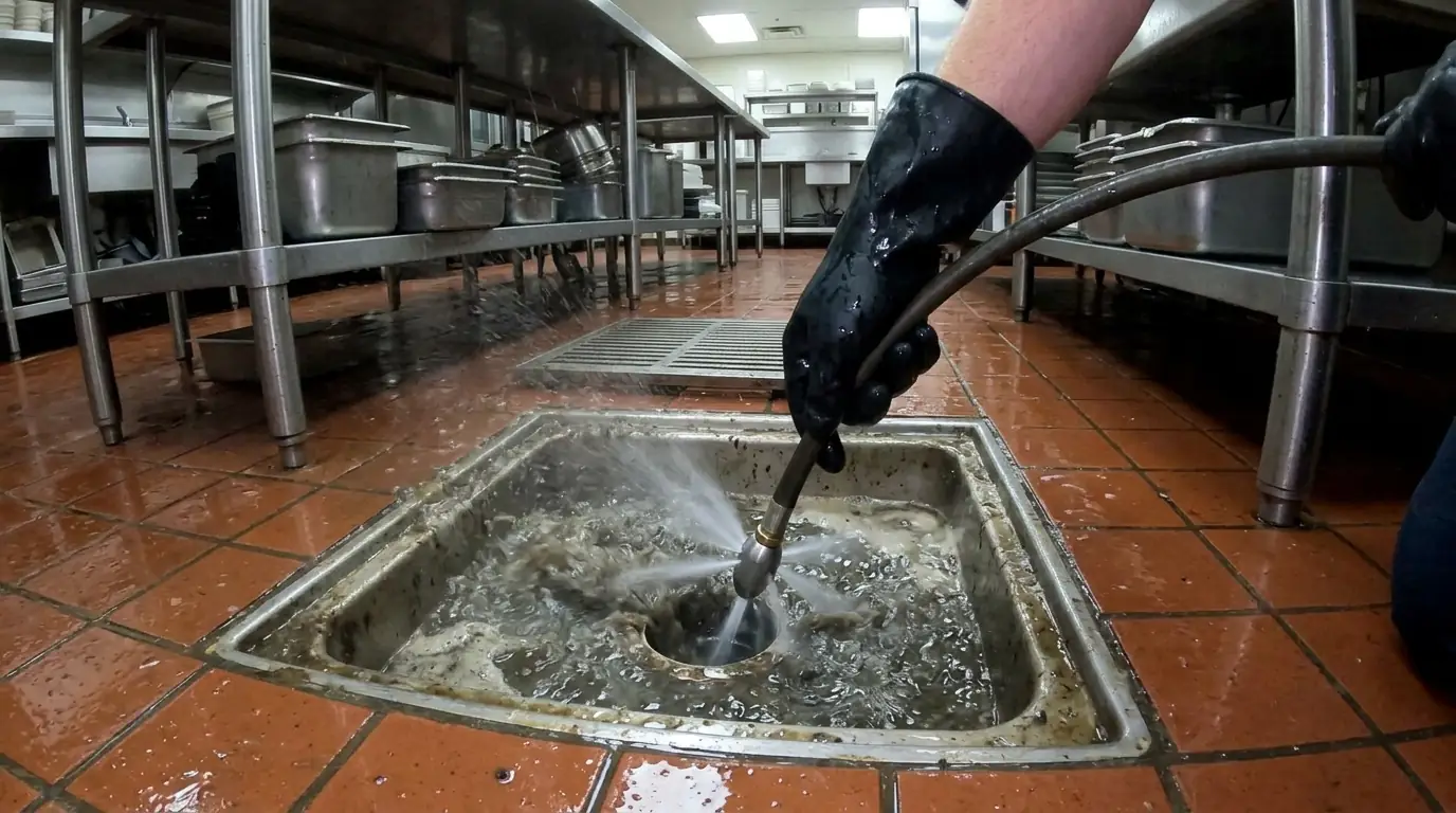 Restaurant Grease Lines in a Philadelphia home