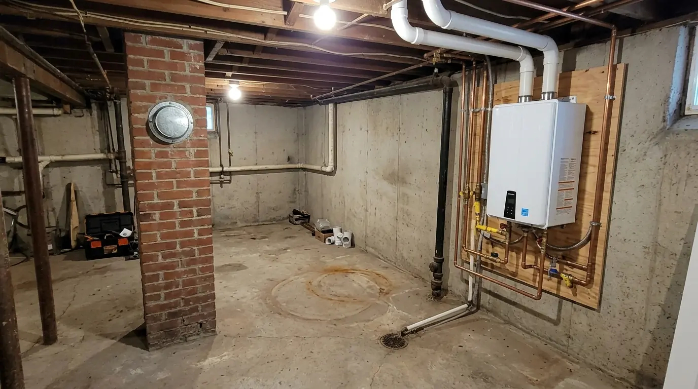 Tank to Tankless Conversion in a Philadelphia home