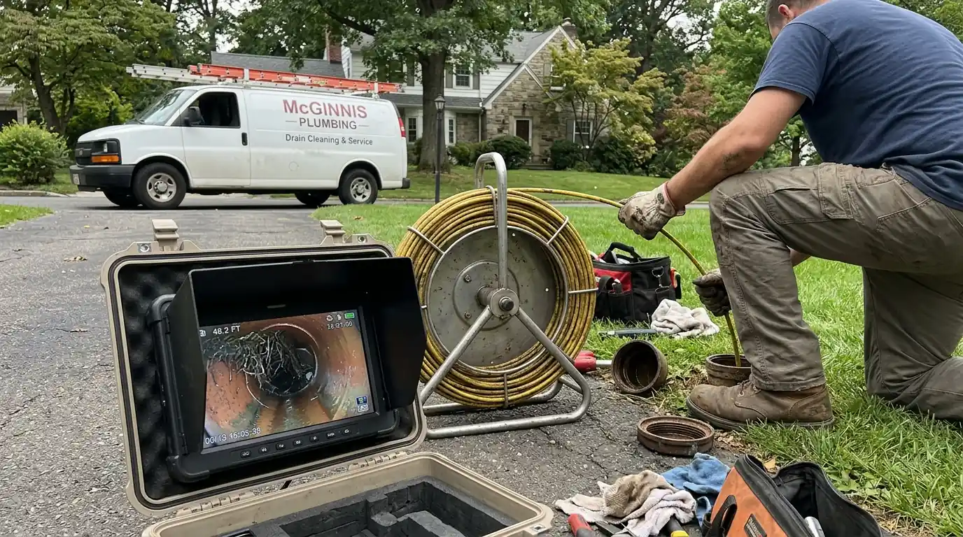 Plumbing work in Elkins Park