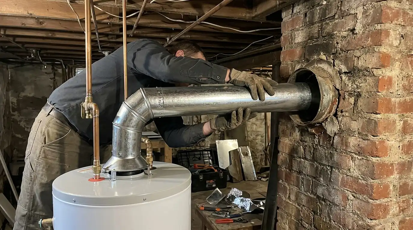 Gas Tank Replacement in a Philadelphia home